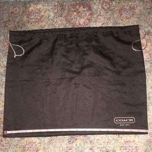 Brown Coach Dust Bag
